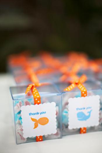 Under The Sea Baby Shower Favor Box