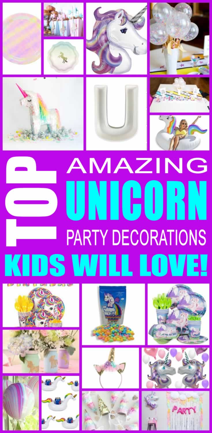 Unicorn Birthday Party Decorations