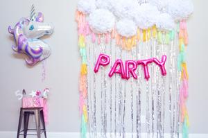 Unicorn Photo Backdrop