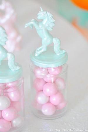 Unicorn Gumball Jars