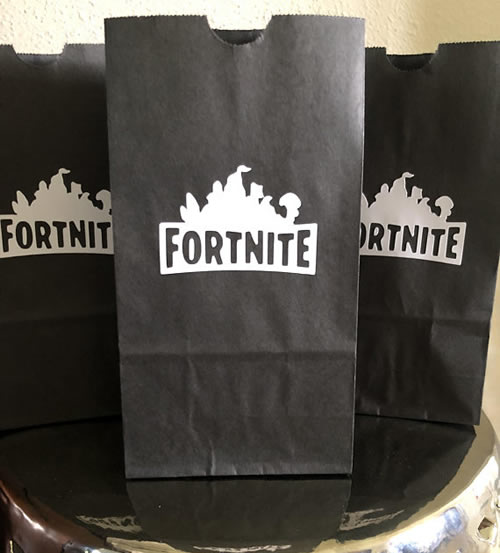 Fortnite party favor bags