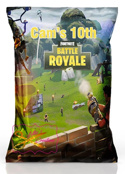 Fortnite snacks_chips party favors