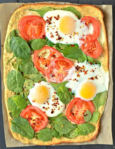breakfast-pizza-keto- low carb recipe