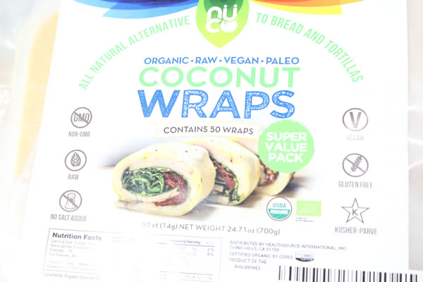 Keto Breakfast Recipe - Low Carb Egg - Spinach - Coconut Wrap - Gluten Free {Easy} - Nuco Coconut Wraps -Organic -raw- vegan - paleo