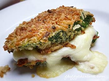 Crunchy Low Carb Fried Zucchini Grilled Cheese Gluten Free