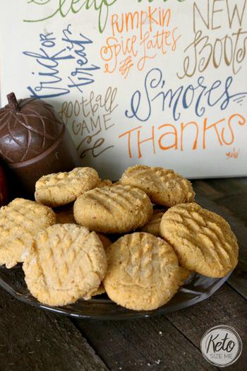 Keto Pumpkin Butter Cookies