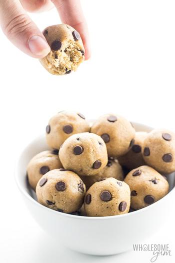 Low Carb Keto Cookie Dough Bites