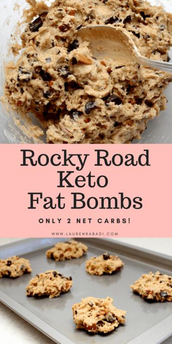 Rocky Road Keto Fat Bombs