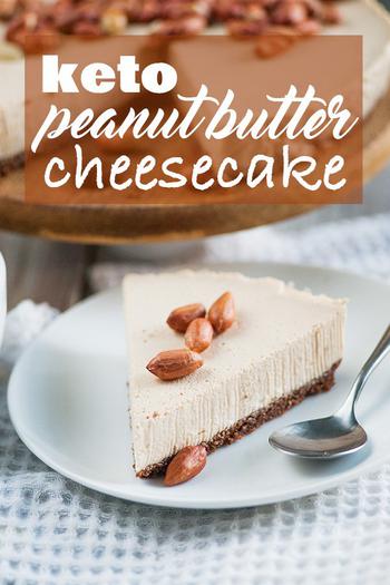 Keto Peanut Butter Cheesecake