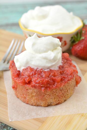 Keto Strawberry Shortcake