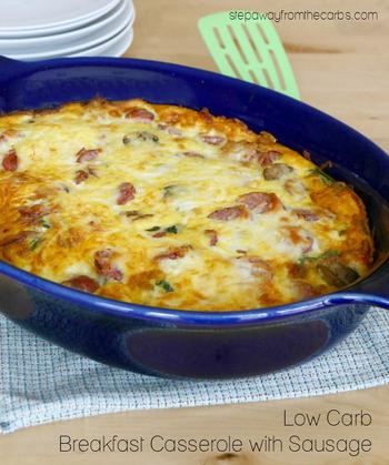 Low Carb Breakfast Casserole With Sausage