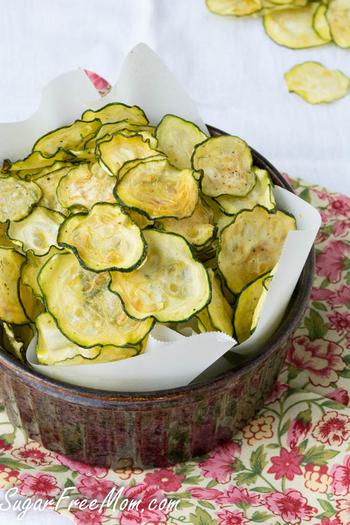 Salt And Vinegar Zucchini Chips