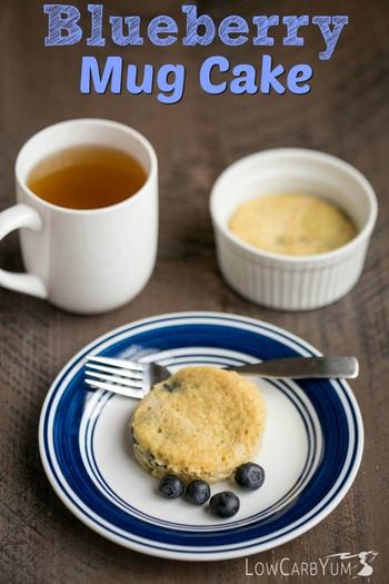 Blueberry Mug Cake