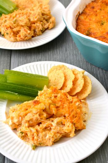 Keto Buffalo Chicken Dip