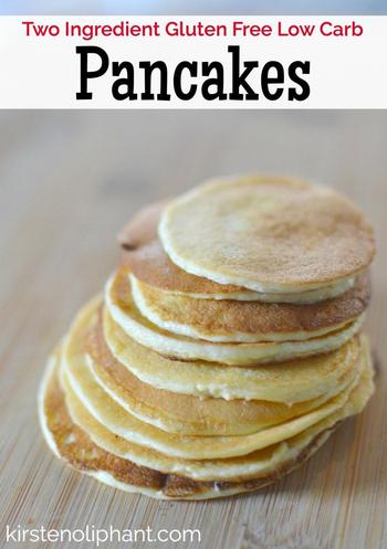 2 Ingredient Keto Pancakes