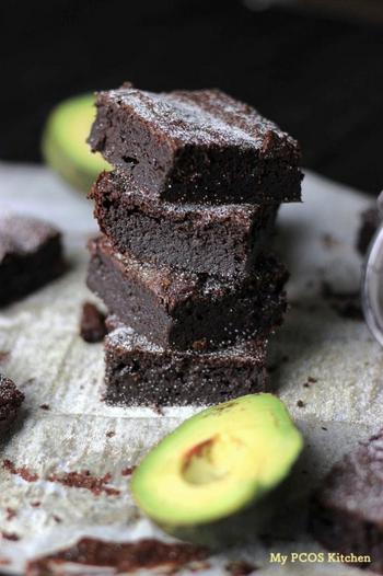 Keto Avocado Brownies