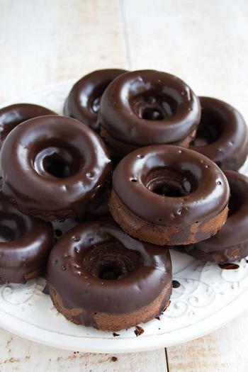 Keto Chocolate Donuts