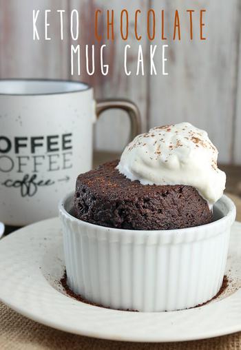 Keto Chocolate Mug Cake