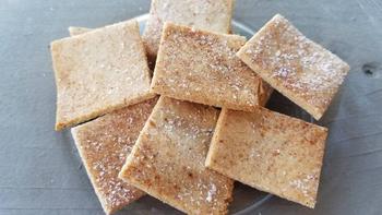 Keto Cinnamon And Sugar Crackers