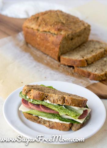 Keto Low Carb Coconut Flour Bread