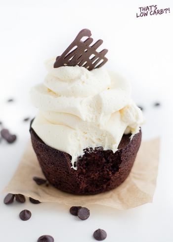 Low Carb Chocolate Cupcakes