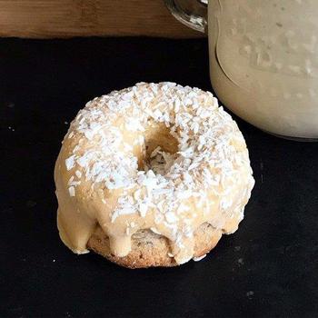 White Chocolate And Coconut Or Raspberry Chocolate Low Carb Keto Donut