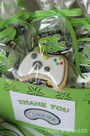 Video Game Party Cookies & Candy
