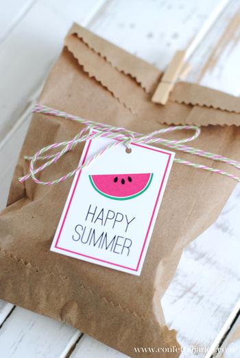 Summer Watermelon Party Favor