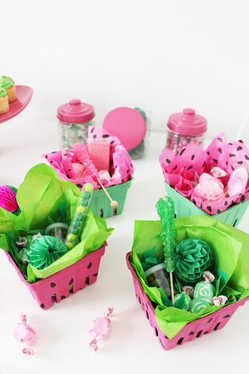 Watermelon Box Party Favor