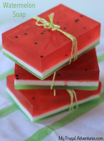 Watermelon Soap Favor