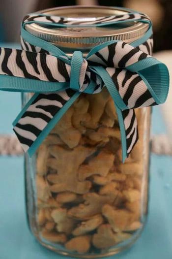 Zebra Baby Shower Favor