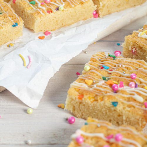 Cake Mix Blondies